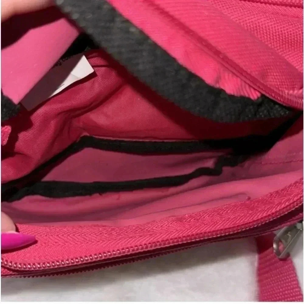 Vintage Hot Pink Everest Signature 90’d Fanny Pack Belt Bag Barbiecore Concert - Picture 4 of 10